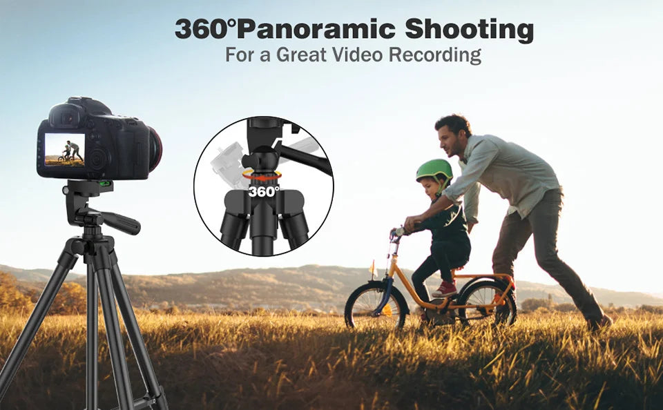 Tripod For Phone 102cm Video Recording Phone Tripod Stand with Bluetooth Remote Universal Camera Phone Photography Holder Stand