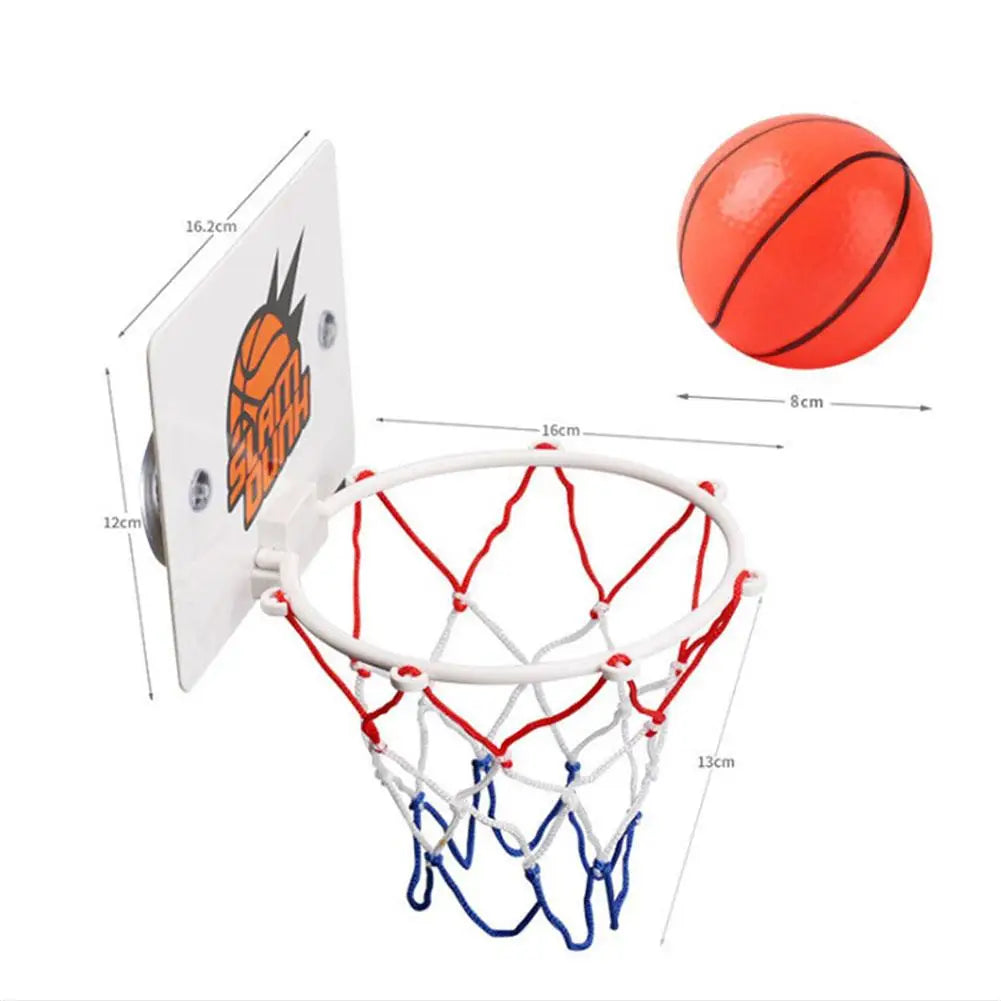 Indoor Basketball Hoop Sports Fan Backboards For Kids Boys Girls Door Room Suction Cup Basketball Hoop Mini Hoop With 2 Ball Toy