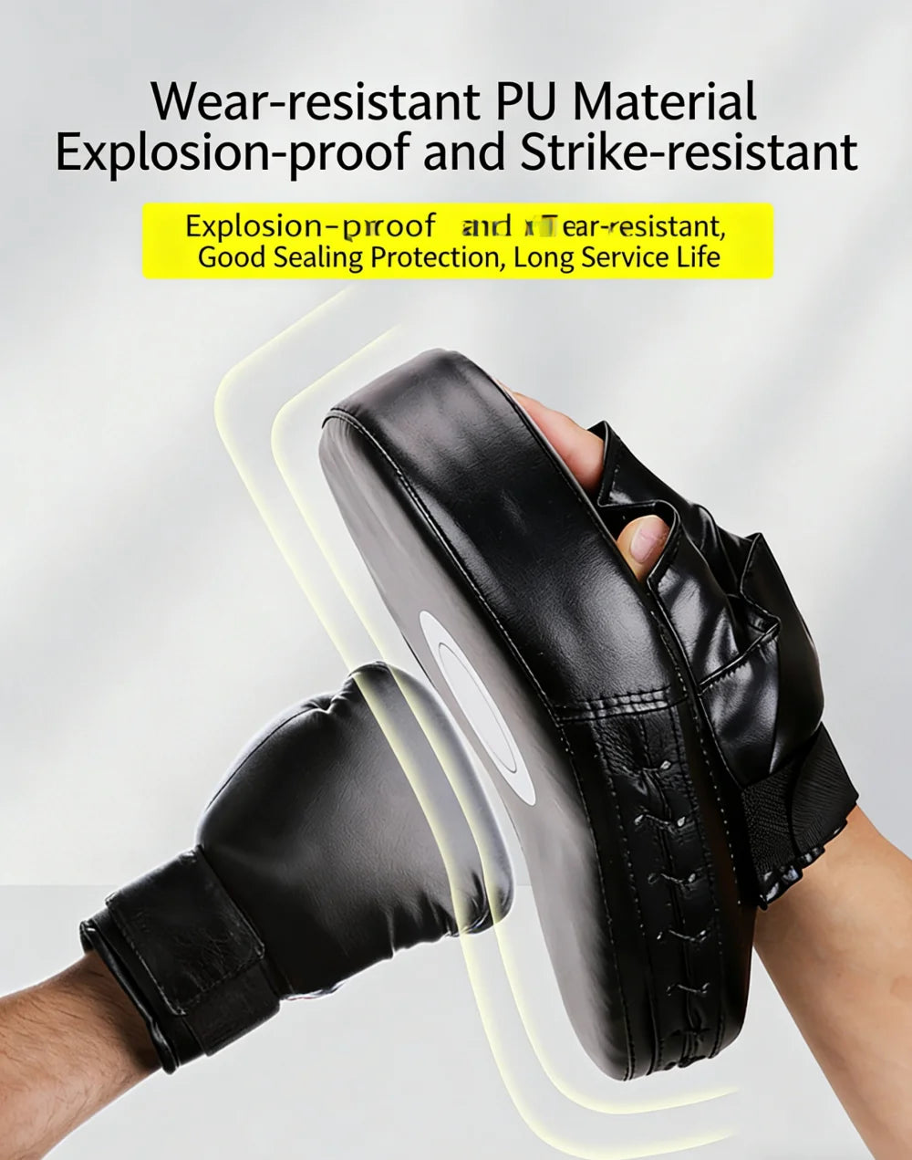 1 pc Manufacturer produces boxer target, Taekwondo Sanda precision target, curved hand target for adults and kidsren training